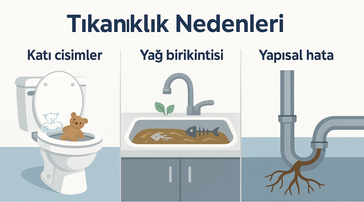 Tıkanıklık Nedenleri